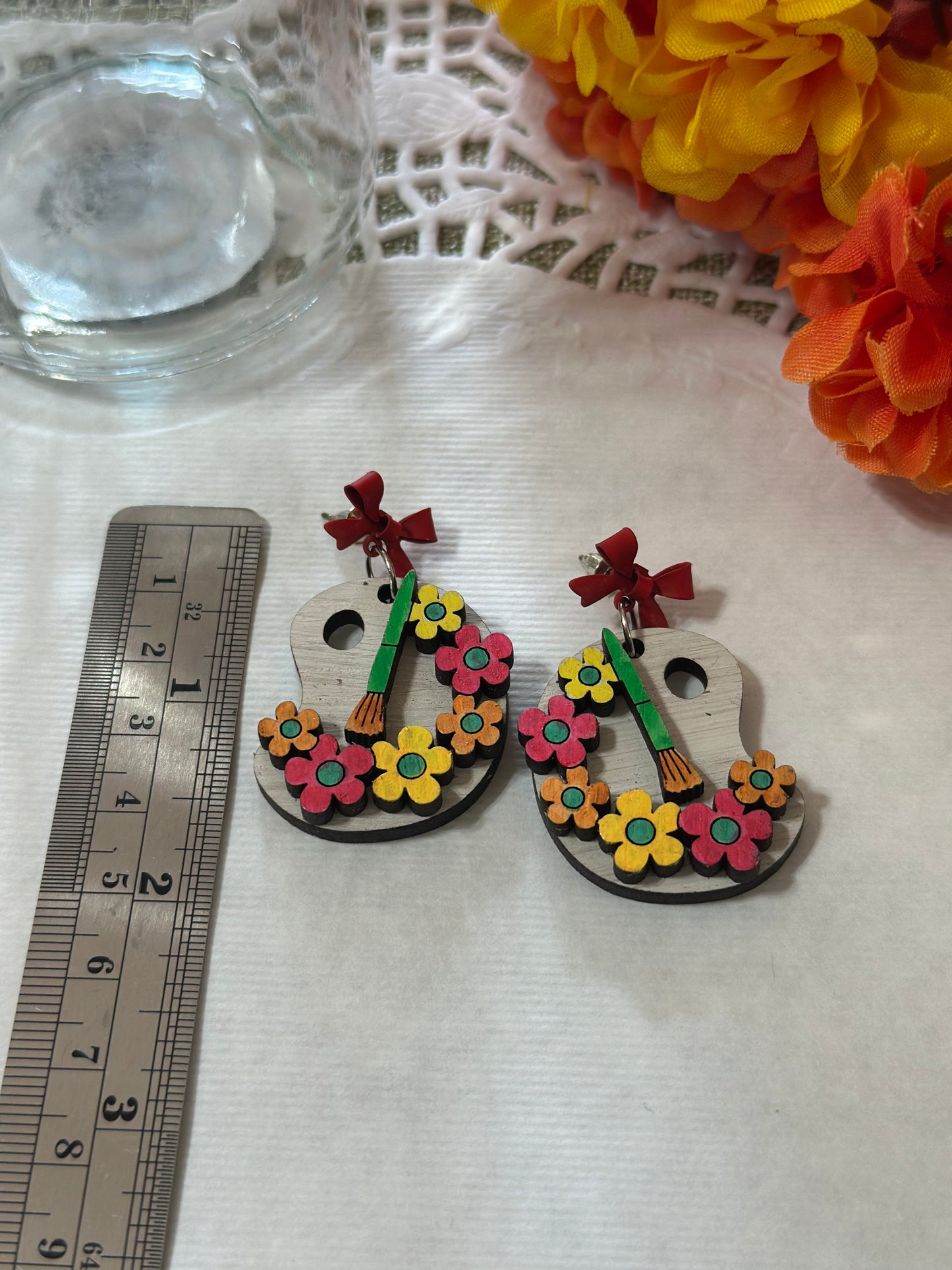 The Bloom & Brush Earrings