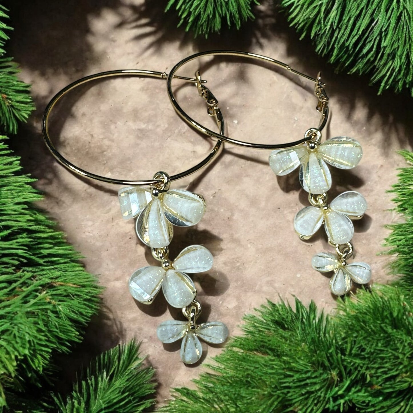 Hoops with Flowers