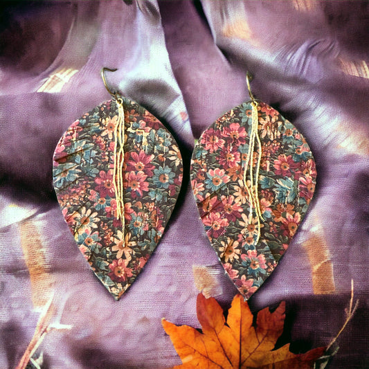 Fall Floral Earrings