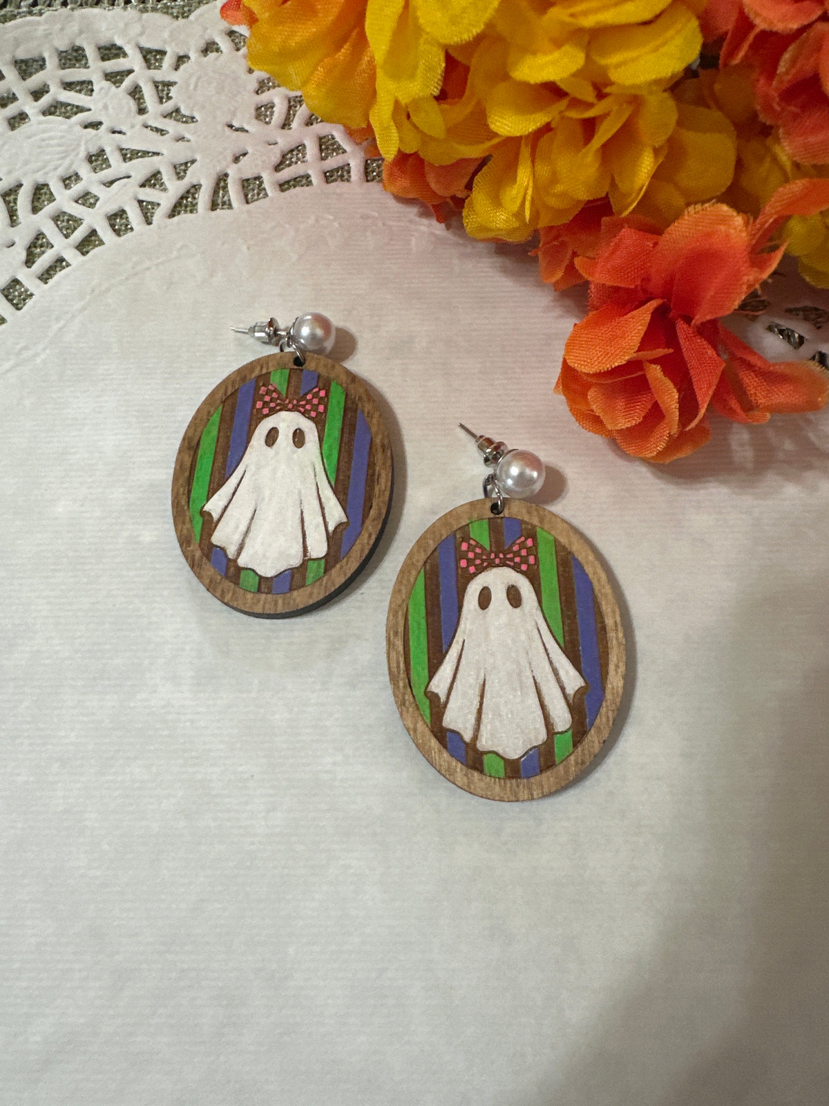 Spooky Wood Ghosts