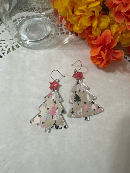 Mirrored Christmas Trees