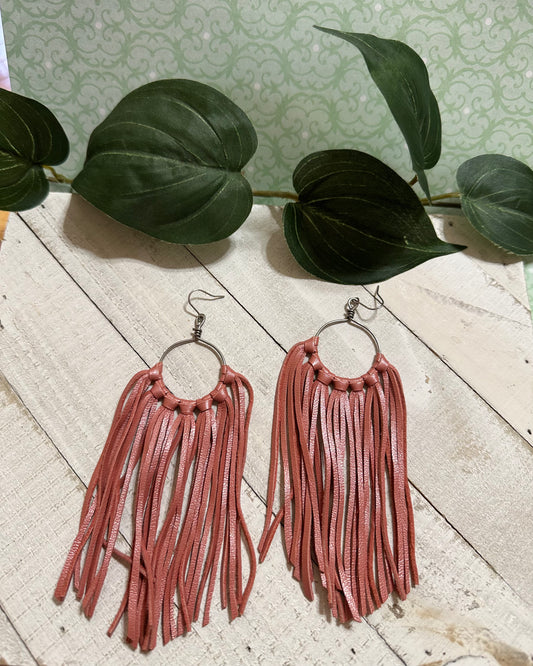 Rose Canyon Fringe Earrings