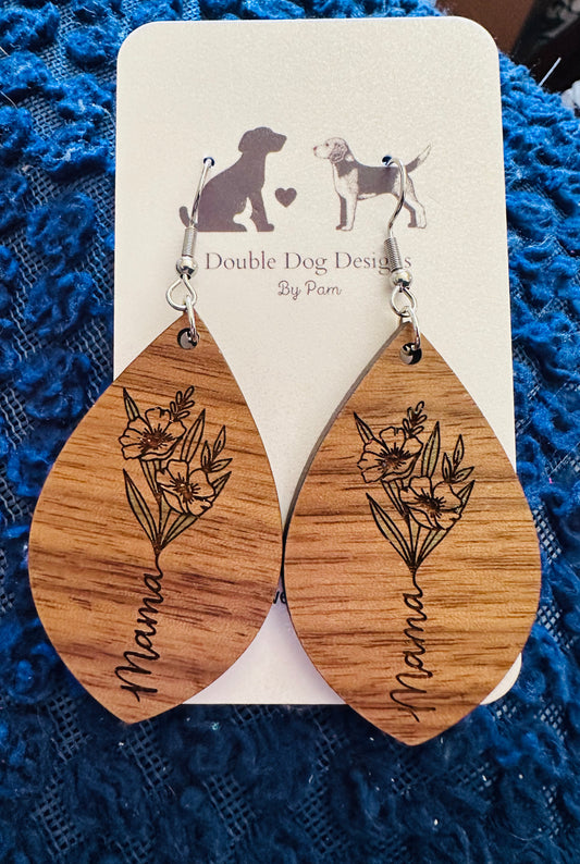 Wood Mama Earrings