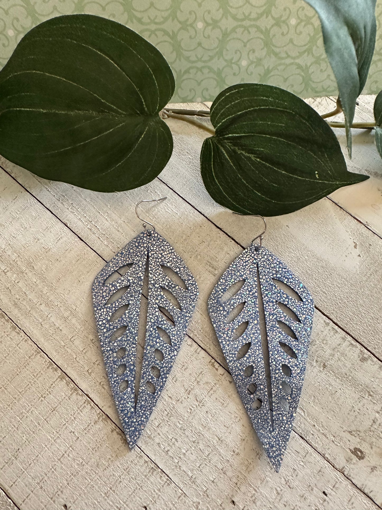 Moonlit Fern Earrings