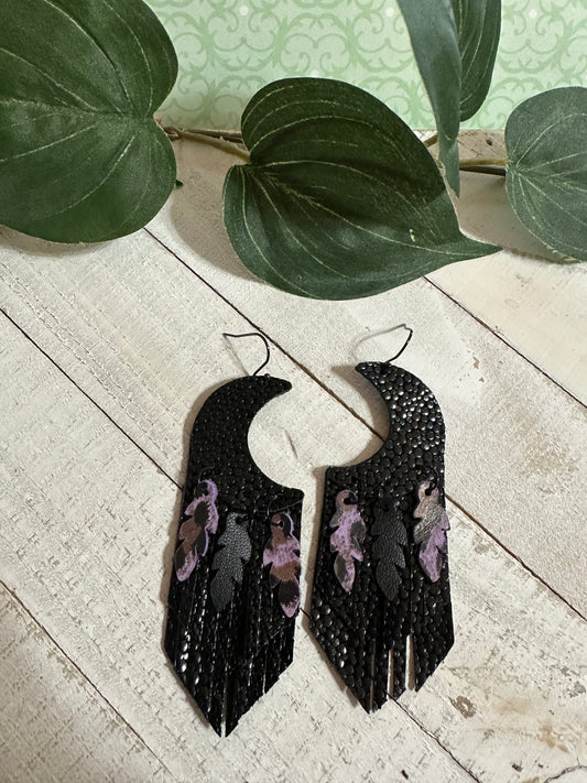 Midnight Moon Feathers