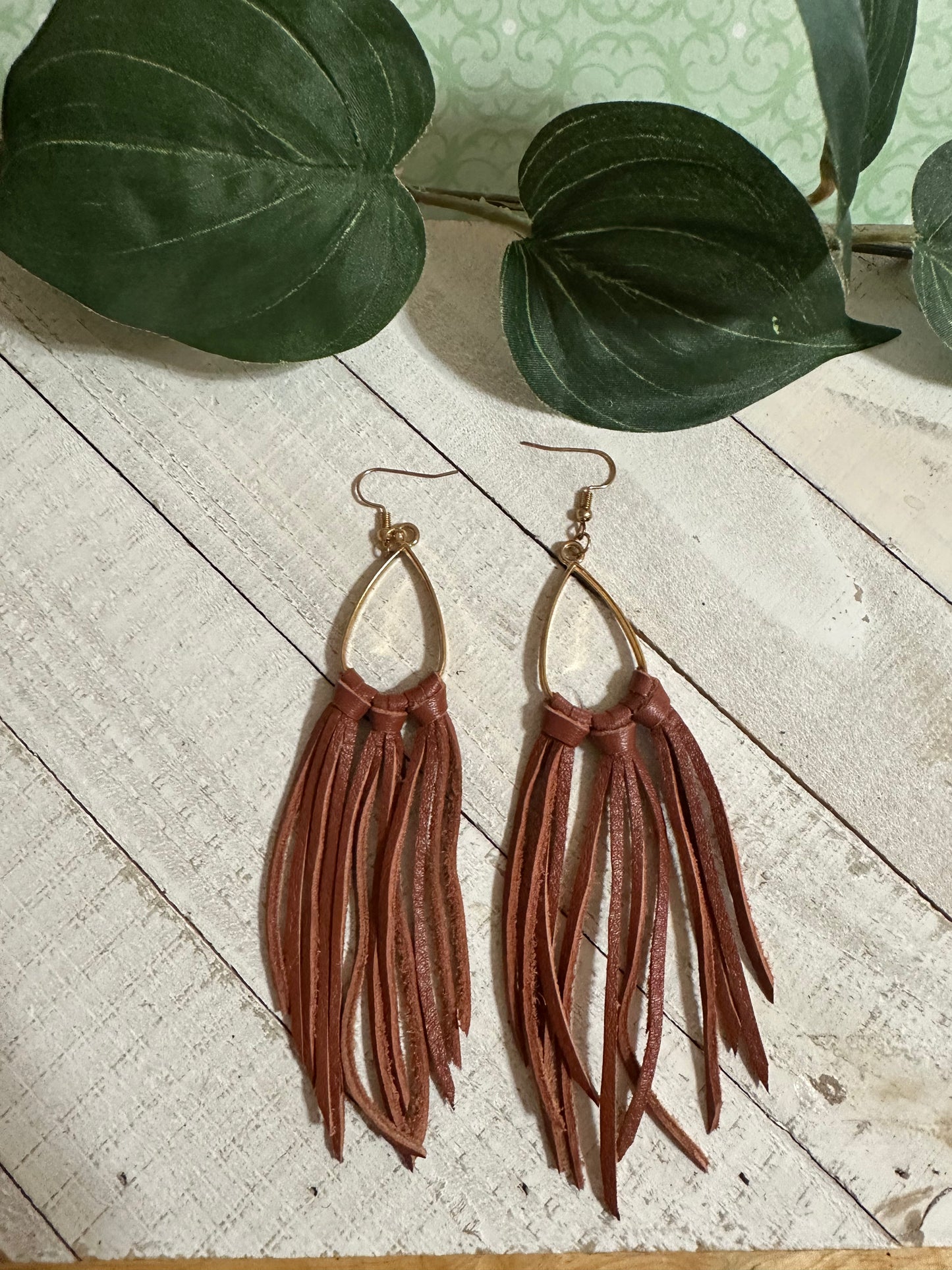 Desert Dusk Fringe Earrings