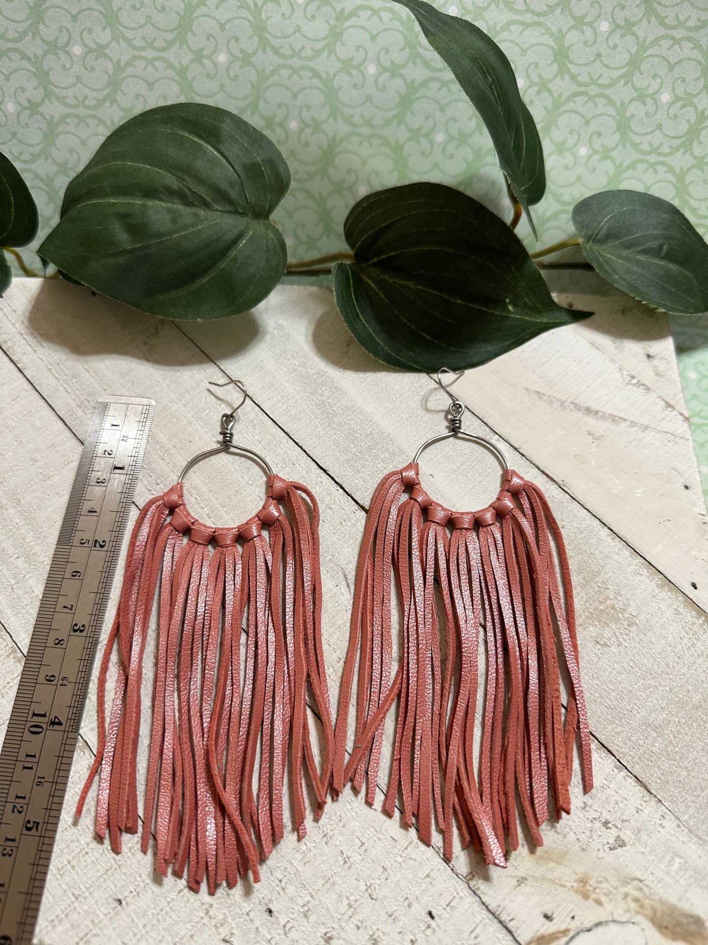 Rose Canyon Fringe Earrings