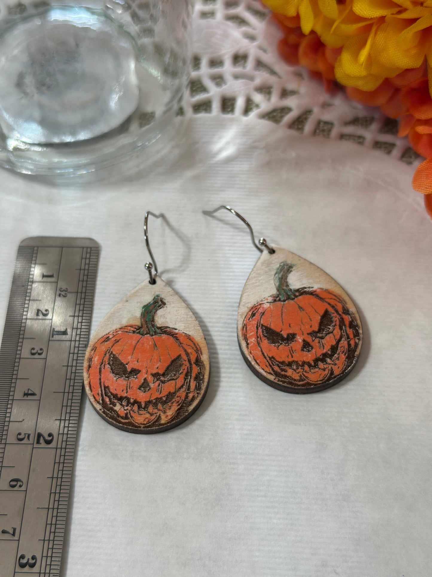 Haunted Harvest Jack-O’-Lantern Earrings