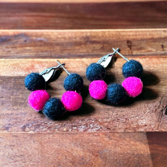 Felt Ball Hoops